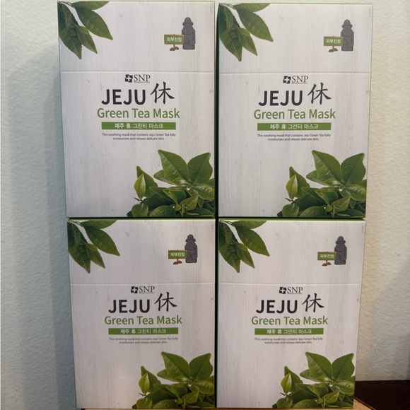 Jeju Rest Green Tea Mask - Picture 1 of 3